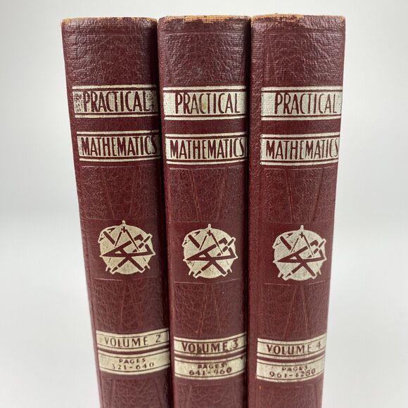 Practical Mathematics 1945 National Educational Alliance Kimball Books VOL 2-4 - Picture 10 of 13